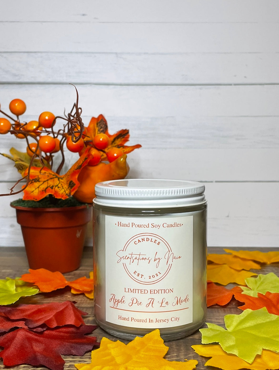 Apple Pie a la Mode Candle